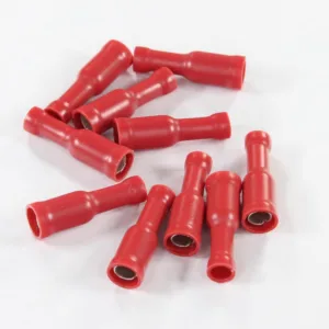 KONEKTOR OKRĄGŁY PEŁNA IZOLACJA ŻEŃSKI 4mm 0,5-1,5mm KPL. 10szt.