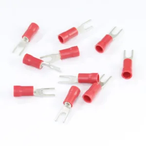 KONEKTOR KOŃCÓWKA WIDEŁKOWA M3 IZOLOWANA 3.2mm 0.5-1.0mm KPL. 10szt.