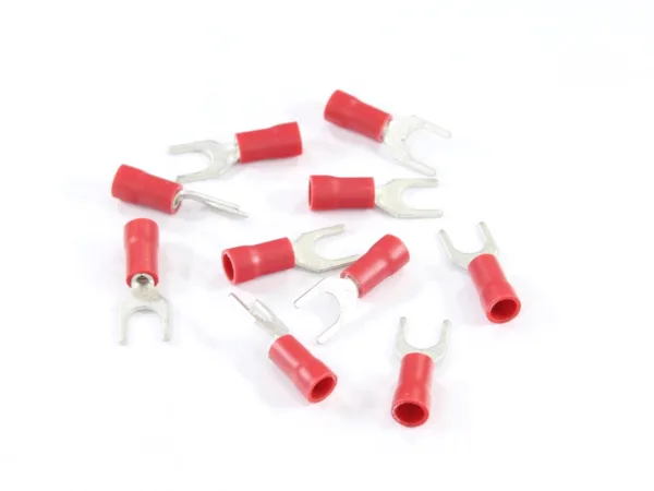 KOŃCÓWKA WIDEŁKOWA M5 IZOLOWANA, 5,3mm, 0,5-1mm KPL. 10szt.