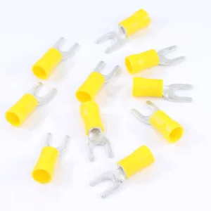 KOŃCÓWKA WIDEŁKOWA M5 IZOLOWANA, 5,3mm, 4-6mm KPL. 10szt.