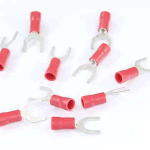 KOŃCÓWKA WIDEŁKOWA M6 IZOLOWANA, 6,4MM, 0,5-1MM KPL. 10szt.