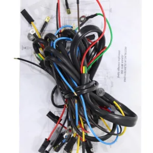 INSTALACJA ELEKTRYCZNA JUNAK M10 CZARNA ML