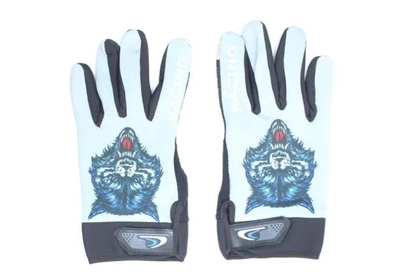 RĘKAWICZKI YD RACING SZARE WOLF