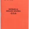 KATALOG INSTRUKCJA OBSŁUGI WFM OSA
