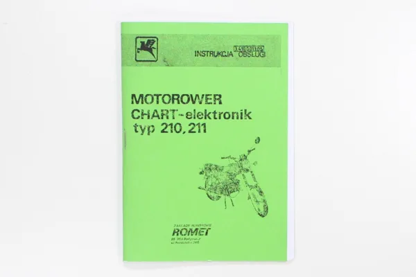 KATALOG INSTRUKCJA OBSŁUGI ROMET CHART ELEKTRONIK 210 211