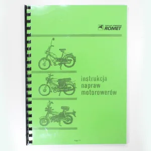 KATALOG INSTRUKCJA NAPRAW ROMET KOMAR MOTORYNKA OGAR