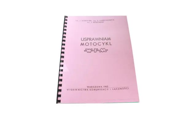 KATALOG INSTRUKCJA USPRAWNIAM MOTOCYKL WFM