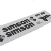 NAKLEJKA SIMSON SR50 B SKUTER CZARNA KPL. KAT-L