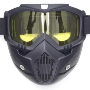 GOGLE WB A-01 BLACK YELLOW