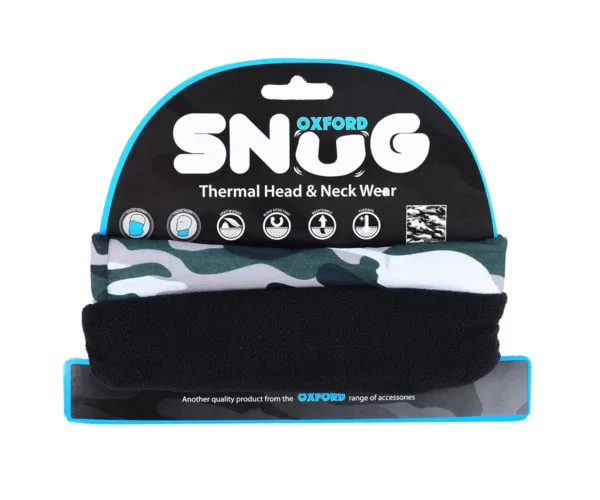 KOŁNIERZ OCIEPLAJĄCY OXFORD SNUG CAMO ROZMIAR OS