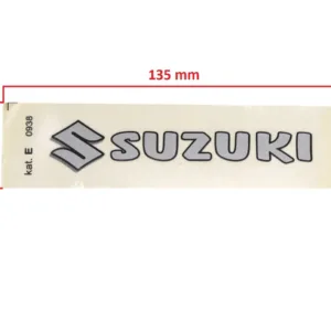 NAKLEJKA SUZUKI SZARA 0938 KAT-E