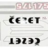 NAKLEJKA JAWA CEZET 175 295x240mm KAT S