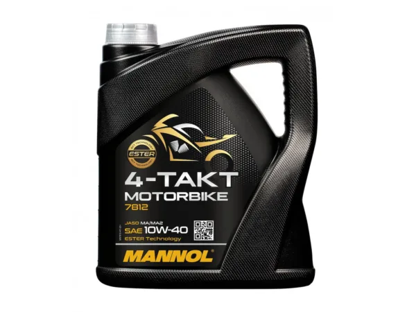 OLEJ MANNOL 4-TAKT MOTORBIKE 10W40 4L