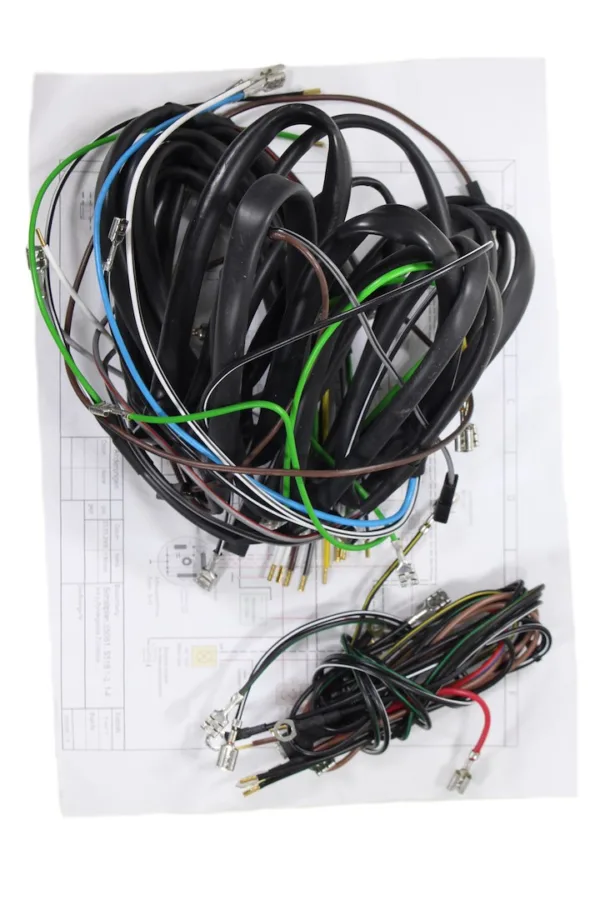 INSTALACJA ELEKTRYCZNA SIMSON S51 WZÓR DE CZARNA ML