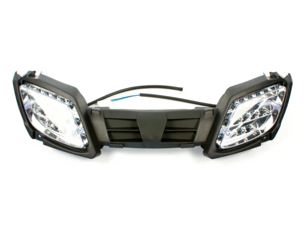 LAMPY PRZÓD ATV 125 LED LEWA / PRAWA KOMPLET Z PLASTIKIEM FUXIN WB