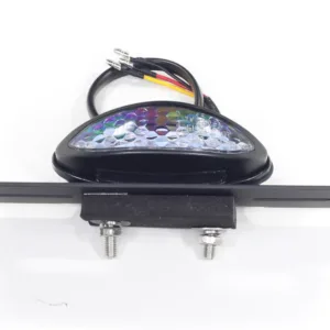LAMPA TYŁ LED MOTOCYKL Z PODSTAWĄ POD TABLICĘ REJESTRACYJNĄ Z PODŚWIETLENIEM OXF-11768 OX