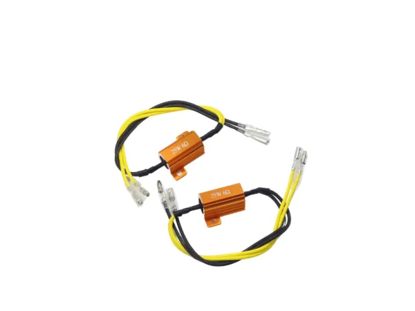 REZYSTORY OPORNIKI DO KIERUNKOWSKAZÓW LAMP LED 25W 6 OHM 12V OXF-90654 KPL. OX