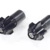 KOŃCÓWKI KIEROWNICY CIĘŻARKI CZARNE 17mm OXF-026 KPL.OX