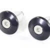 KOŃCÓWKI KIEROWNICY CIĘŻARKI CZARNE 17mm OXF-075 KPL.OX