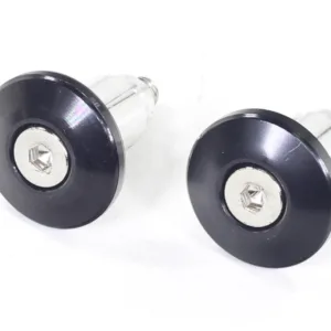 KOŃCÓWKI KIEROWNICY CIĘŻARKI CZARNE 17mm OXF-075 KPL.OX