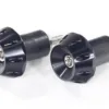 KOŃCÓWKI KIEROWNICY CIĘŻARKI CZARNE 17mm OXF-036 KPL.OX