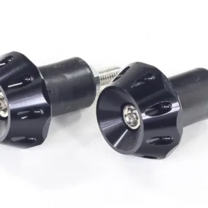 KOŃCÓWKI KIEROWNICY CIĘŻARKI CZARNE 17mm OXF-036 KPL.OX