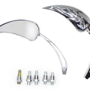 LUSTERKA MOTOCYKLOWE HARLEY CHOPPER DRAG CHROM M10/M8 OXF-220 KPL.OX