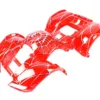 PLASTIK GŁÓWNY ATV 125 CZERWONY SPIDER FUXIN WB