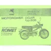 KATALOG INSTRUKCJA OBSŁUGI ROMET OGAR 205