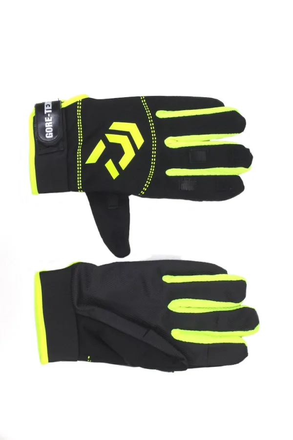 RĘKAWICZKI GORE-TEX ZIELONE NEON