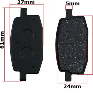 KLOCKI HAMULCOWE GY6-50 BAOTIAN BT49 DAELIM M/DX 50 HONDA NIPSTER 50 MBK CY/CR 50 PEUGEOT V-CLIC 50 YAMAHA CR-Z 50 HB