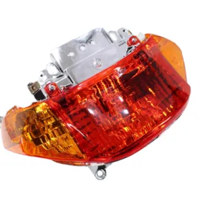LAMPA TYŁ GY6 SKUTER KOŁO 10'' POMARAŃCZOWE KIERUNKOWSKAZY
