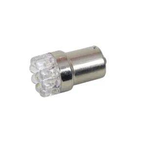 ŻARÓWKA 12V LED BA15S 35mm BIAŁA SC
