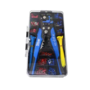 ŚCIĄGACZ IZOLACJI 0,2-6mm + KONEKTORY 260 ELEMENTÓW