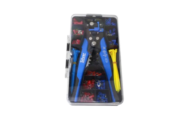 ŚCIĄGACZ IZOLACJI 0,2-6mm + KONEKTORY 260 ELEMENTÓW