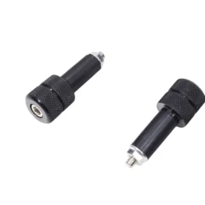 KOŃCÓWKI KIEROWNICY CIĘŻARKI CZARNE 13mm KPL.OX
