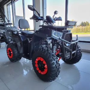 QUAD ATV 200G ARMOUR KOŁO 10" CZARNO CZERWONY