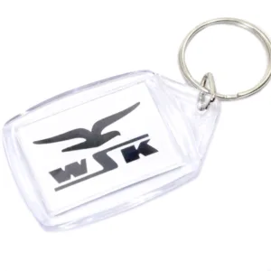 BRELOK WSK BIAŁO CZARNY K10