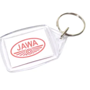 BRELOK JAWA BIAŁO CZERWONY K10