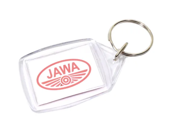 BRELOK JAWA BIAŁO CZERWONY K10