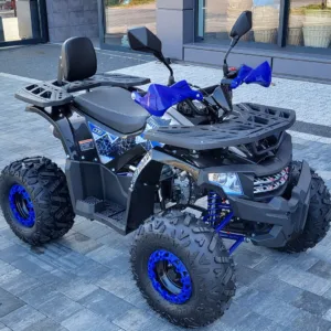 QUAD HB-ATV125F KOŁO 8" HUNTER NIEBIESKI 1 BIEG DO PRZODU + WSTECZNY