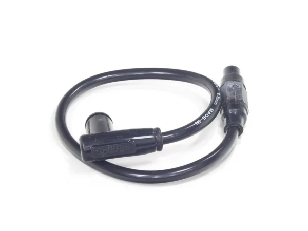 PRZEWÓD WYSOKIEGO NAPIĘCIA Z FAJKĄ 8.8mm SILIKONOWY SPLITFIRE CZARNY HB