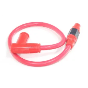 PRZEWÓD WYSOKIEGO NAPIĘCIA Z FAJKĄ 8.8mm SILIKONOWY SPLITFIRE CZERWONY HB
