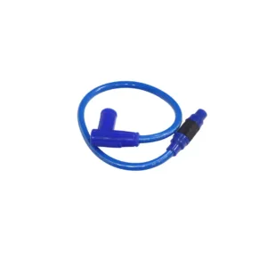 PRZEWÓD WYSOKIEGO NAPIĘCIA Z FAJKĄ 8.8mm SILIKONOWY SPLITFIRE NIEBIESKI HB