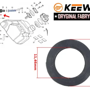 USZCZELKA KRANIK PALIWA KEEWAY HURRICAN 50CC ORYGI
