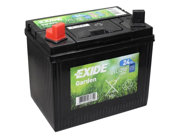 AKUMULATOR EXIDE EXB-24AH/250A +L GARDEN 4901