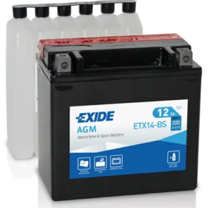 AKUMULATOR EXIDE YTX14-BS / ETX14-BS 12Ah AGM