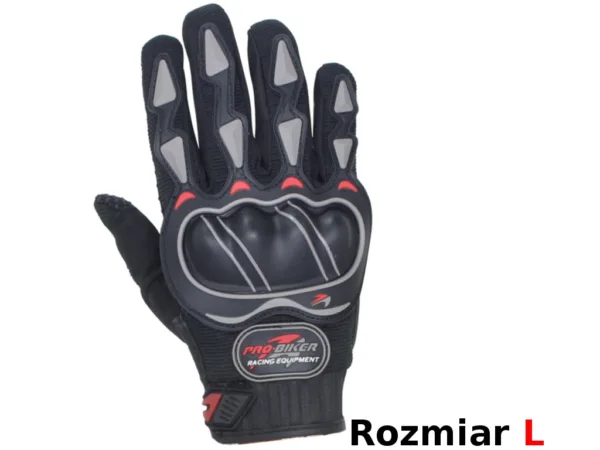 RĘKAWICZKI PRO BIKER HF-03 CZARNE L