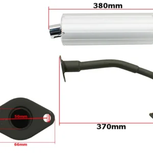 TŁUMIK GY6-50 KOŁO 10'' ROB