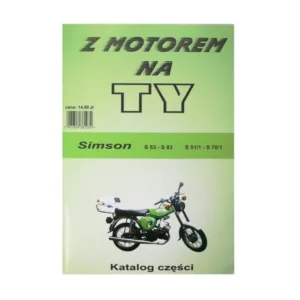 KATALOG CZĘŚCI Z MOTOREM NA TY - SIMSON S53 S83 S51/1 S70/1